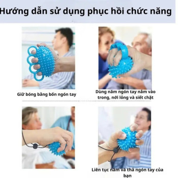 Bóng gai tập tay tập phục hồi chức năng, bóng gai tập trị liệu